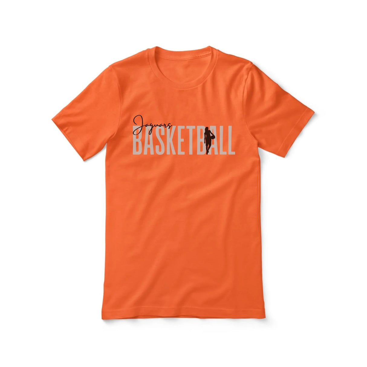 Personalized Basketball Shirt With Modern Bold Design on a Unisex T-Shirt