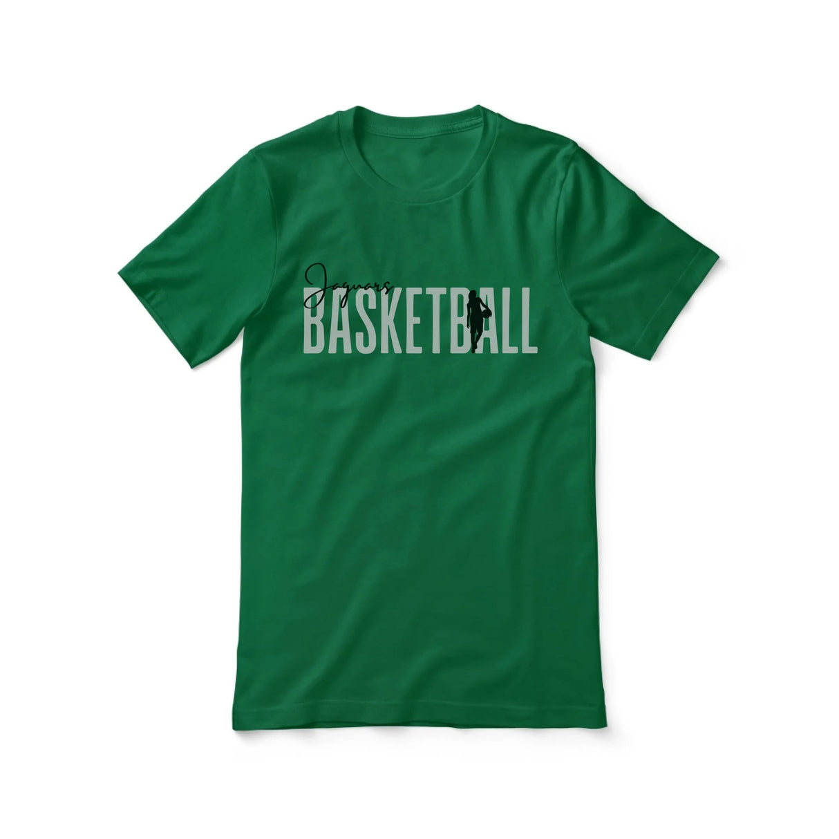 Personalized Basketball Shirt With Modern Bold Design on a Unisex T-Shirt