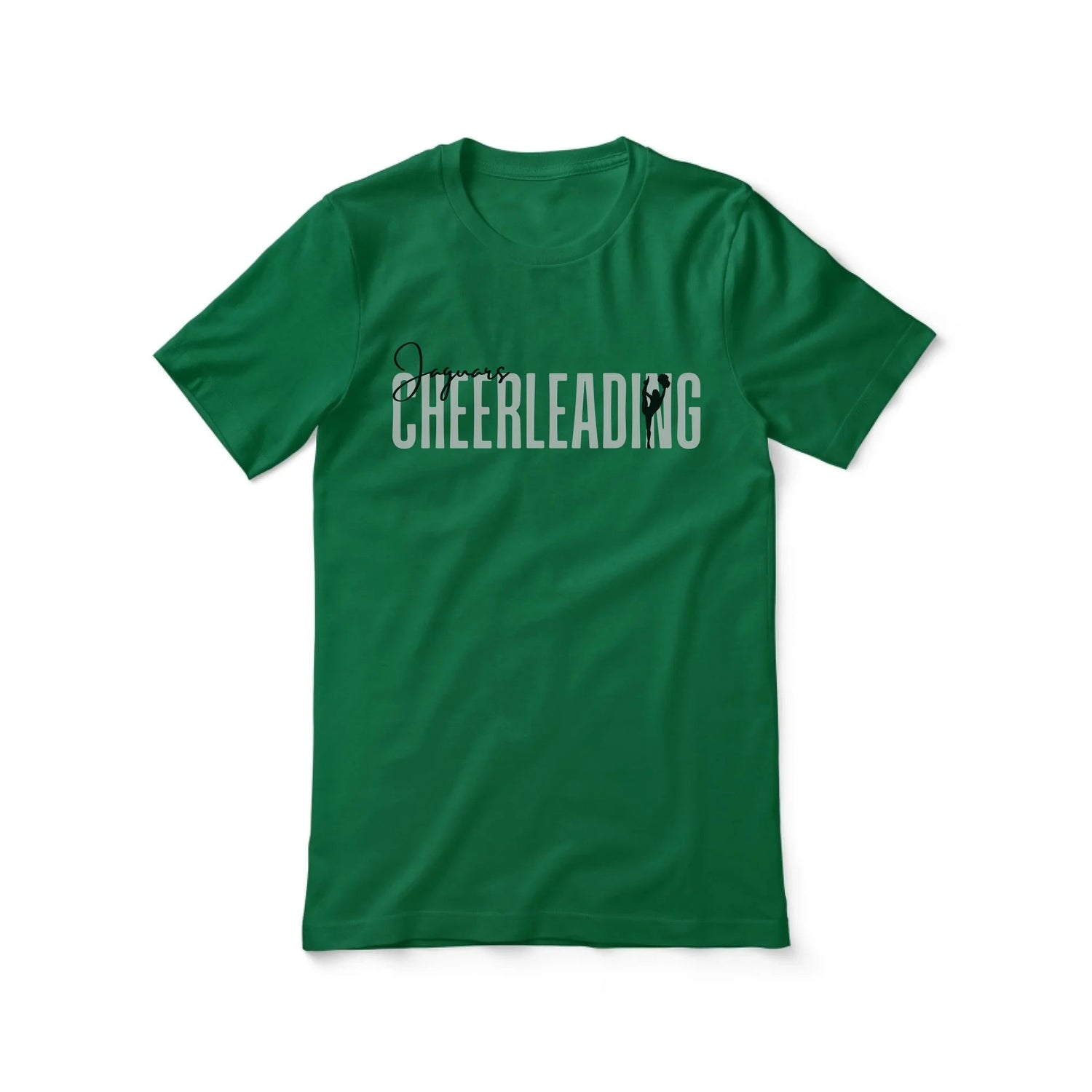 Personalized Cheer Shirt With Modern Bold Design on a Unisex T-Shirt