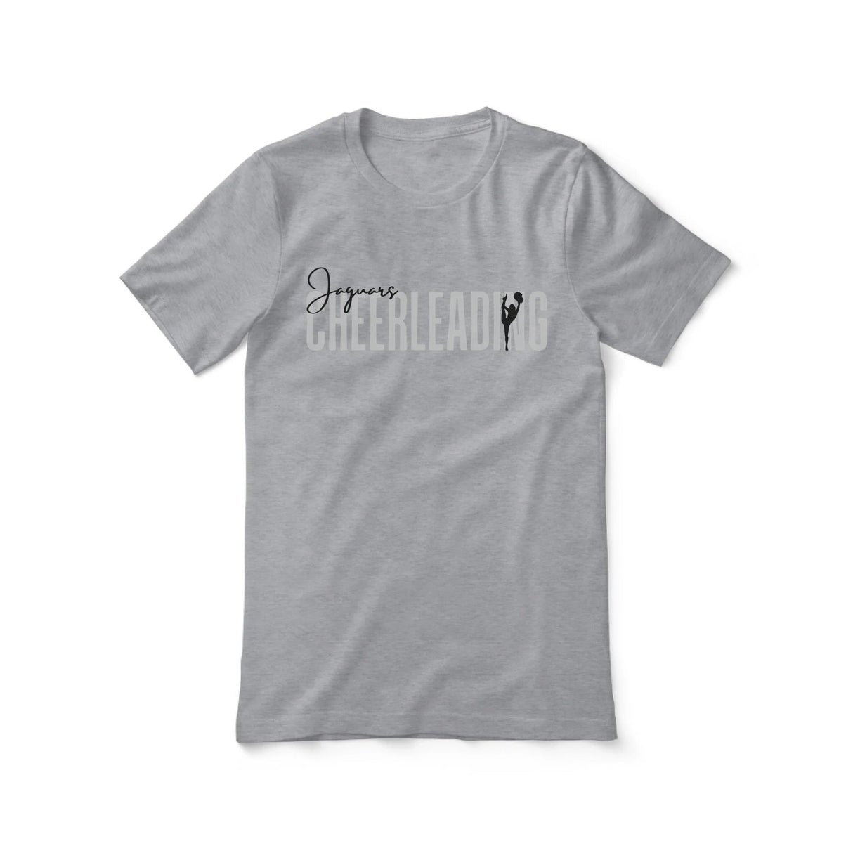 Personalized Cheer Shirt With Modern Bold Design on a Unisex T-Shirt