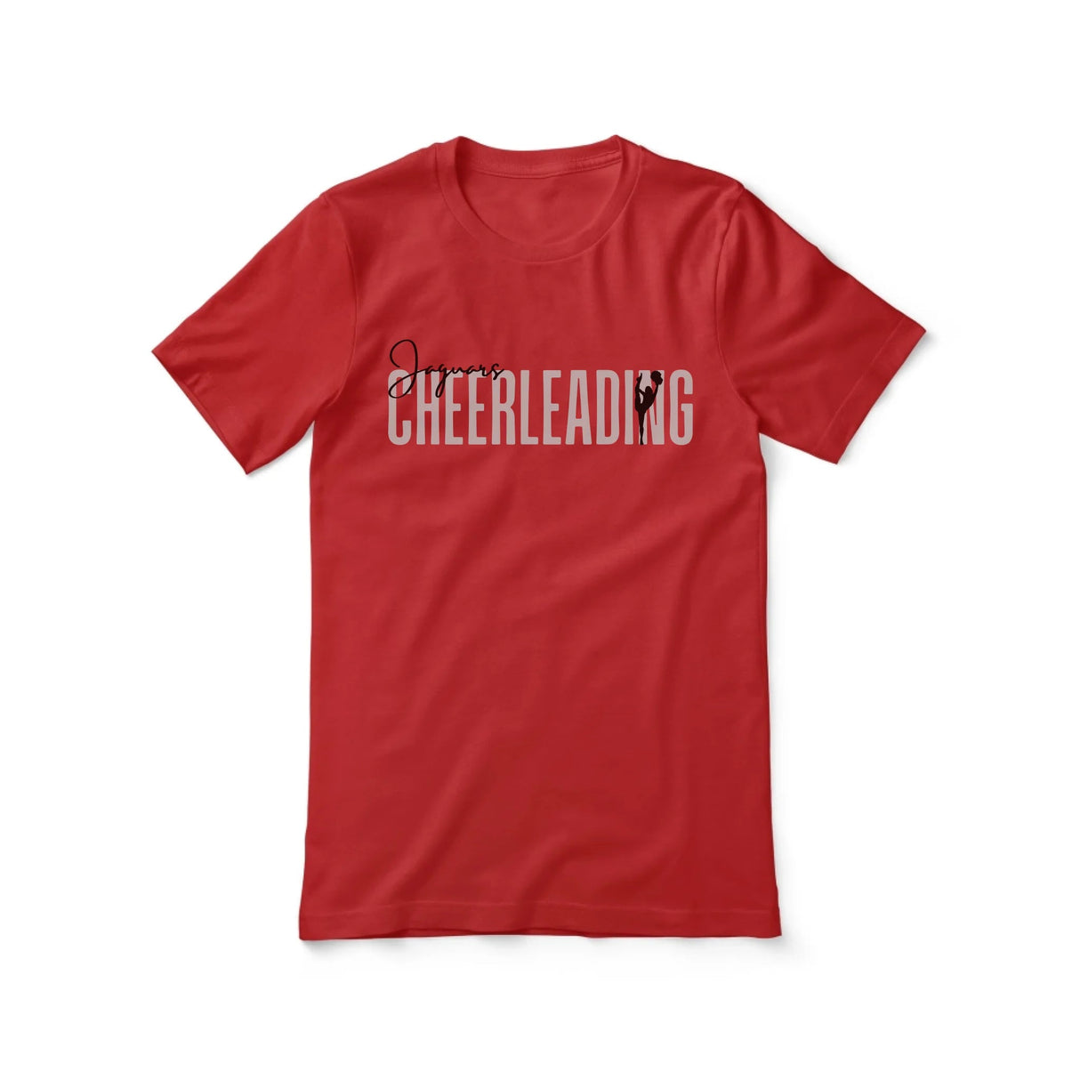 Personalized Cheer Shirt With Modern Bold Design on a Unisex T-Shirt