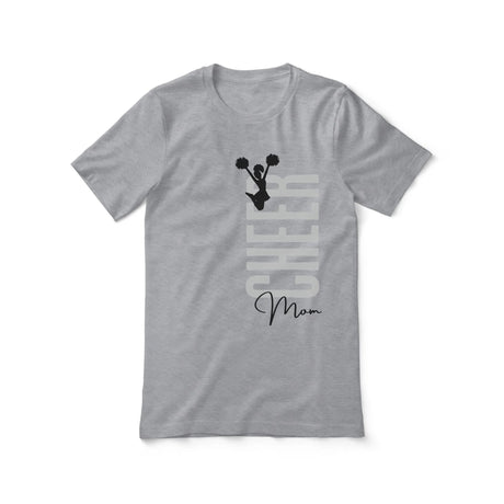 Personalized Cheer Mom Shirt With Mascot, Icon, and Cheerleader Name on a Unisex T-Shirt