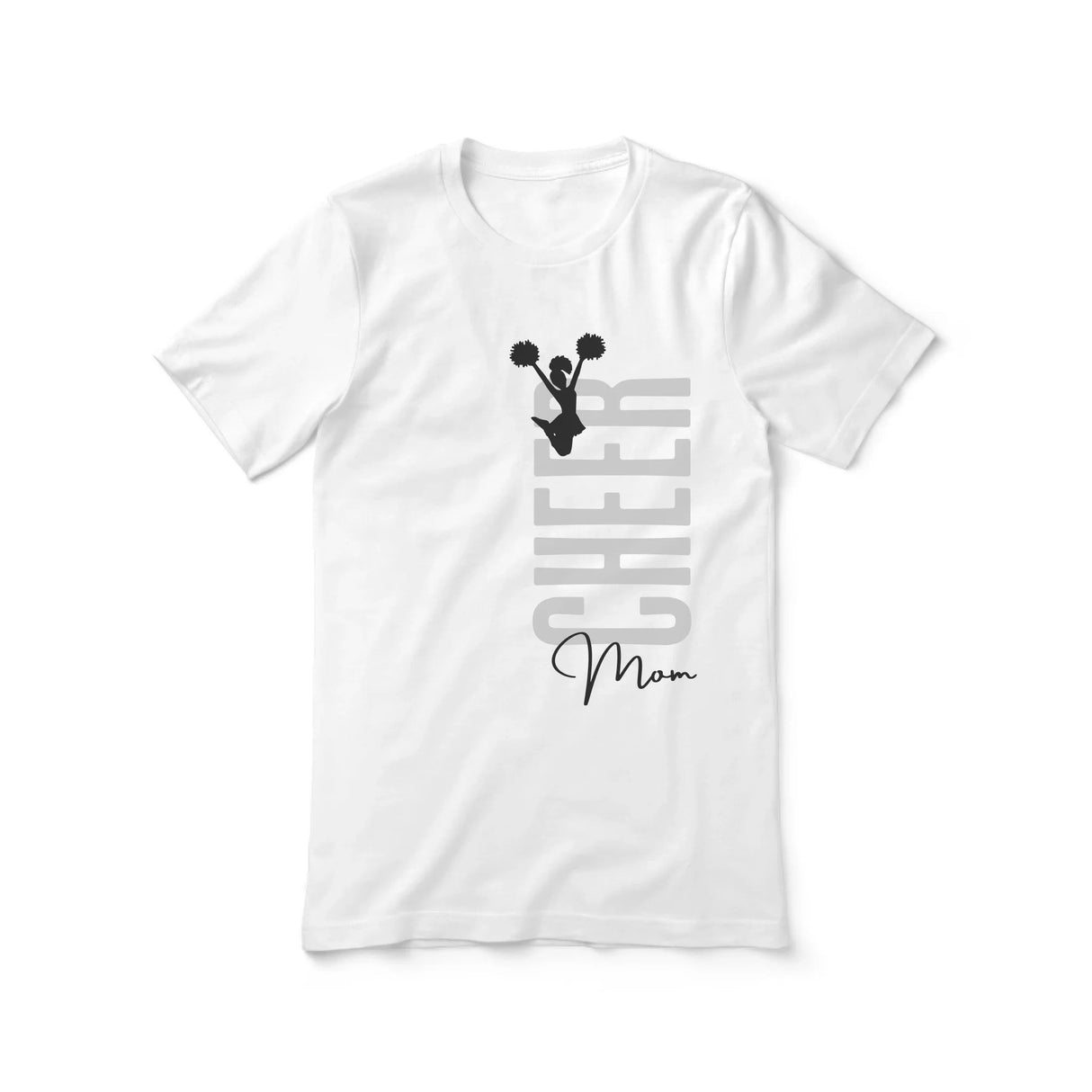 Personalized Cheer Mom Shirt With Mascot, Icon, and Cheerleader Name on a Unisex T-Shirt