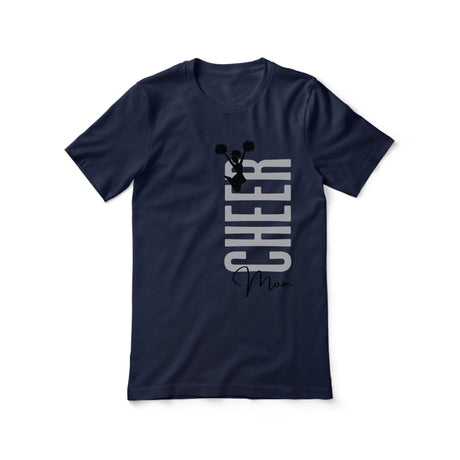 Personalized Cheer Mom Shirt With Mascot, Icon, and Cheerleader Name on a Unisex T-Shirt