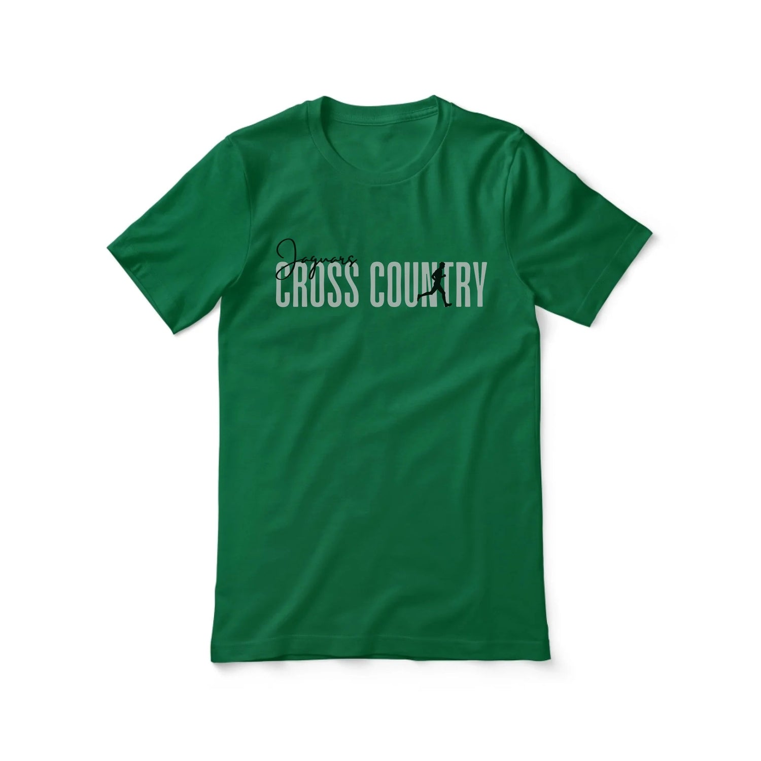 Personalized Cross Country Shirt With Modern Bold Design on a Unisex T-Shirt