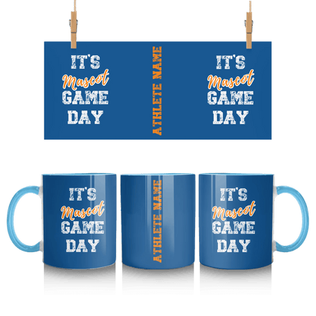 Custom It's Game Day Mug With Mascot