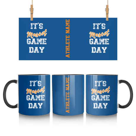 Custom It's Game Day Mug With Mascot