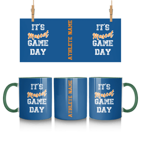 Custom It's Game Day Mug With Mascot