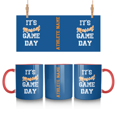 Custom It's Game Day Mug With Mascot