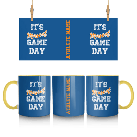 Custom It's Game Day Mug With Mascot