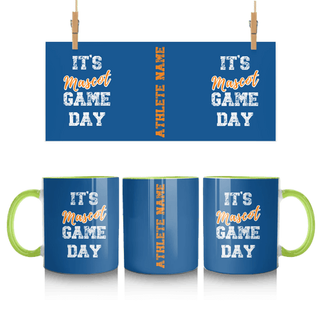 Custom It's Game Day Mug With Mascot