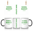 Custom School Spirit Mug With Mascot & Sport Name With Bold Varsity Design