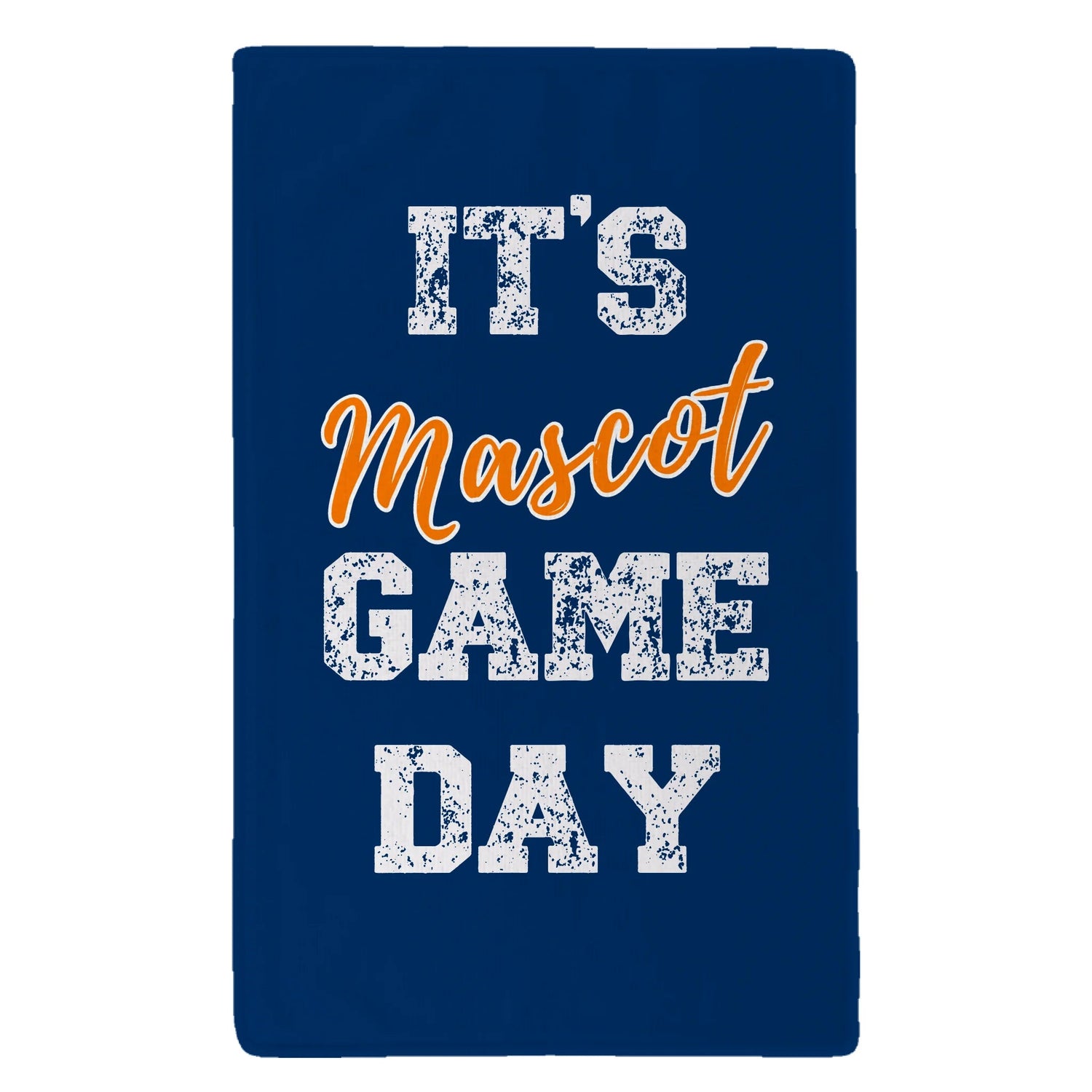Custom It's Game Day Rally Towel With Mascot