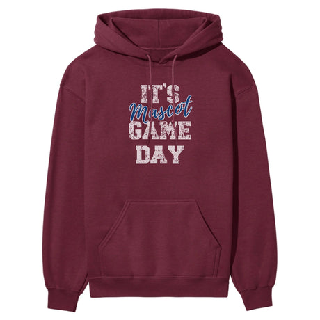 Custom It's Game Day on a Hoodie With Mascot on a Hoodie