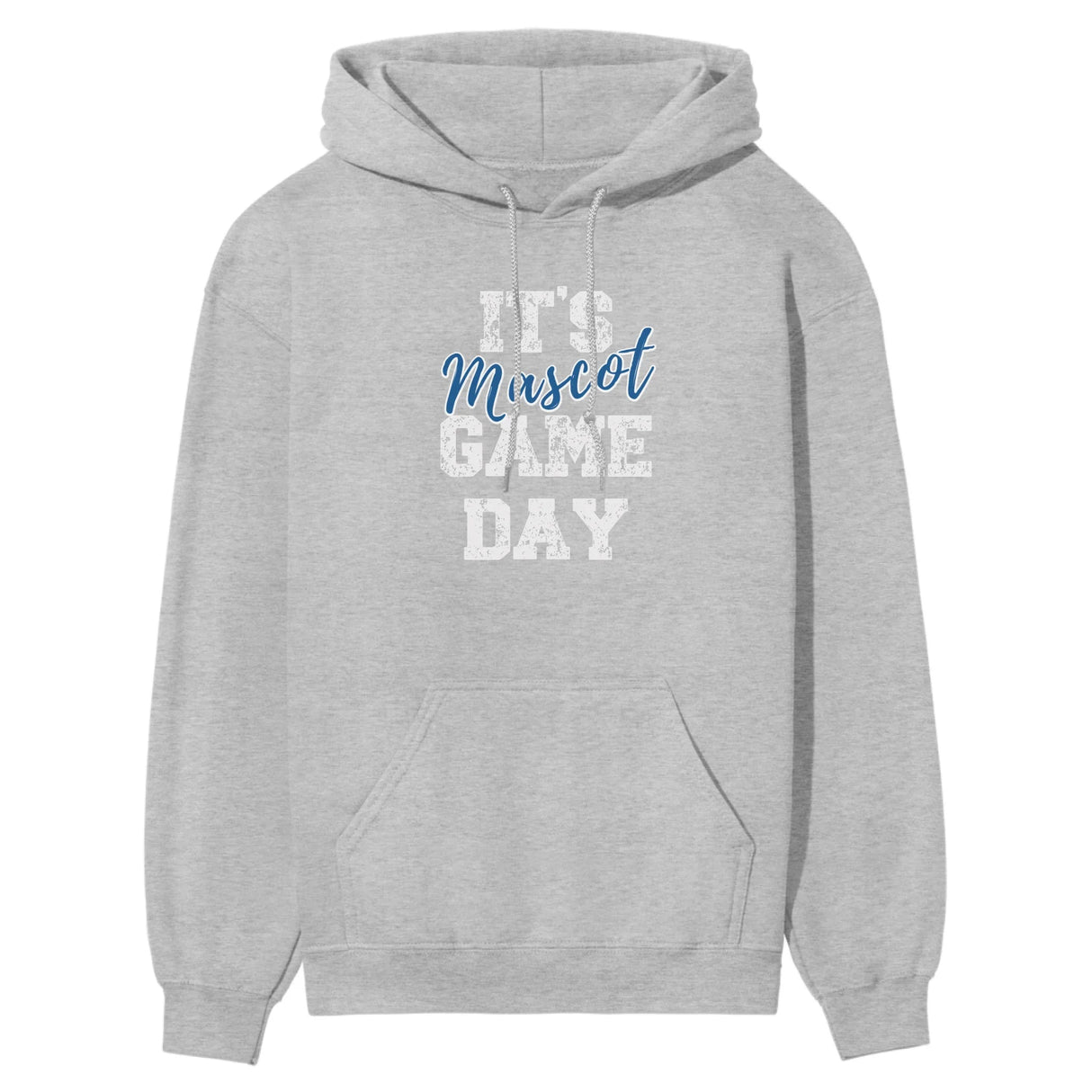 Custom It's Game Day on a Hoodie With Mascot on a Hoodie