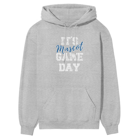 Custom It's Game Day on a Hoodie With Mascot on a Hoodie