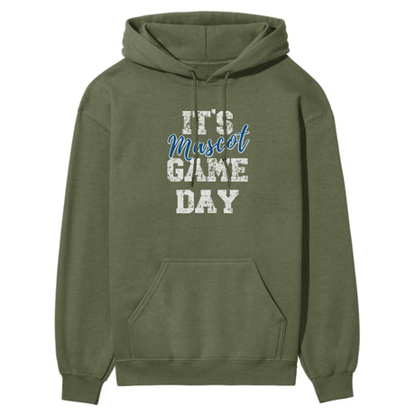 Custom It's Game Day on a Hoodie With Mascot on a Hoodie