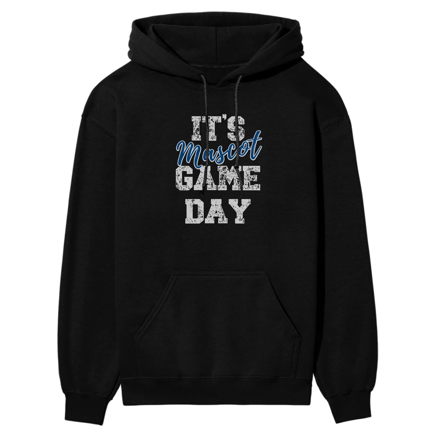 Custom It's Game Day on a Hoodie With Mascot on a Hoodie