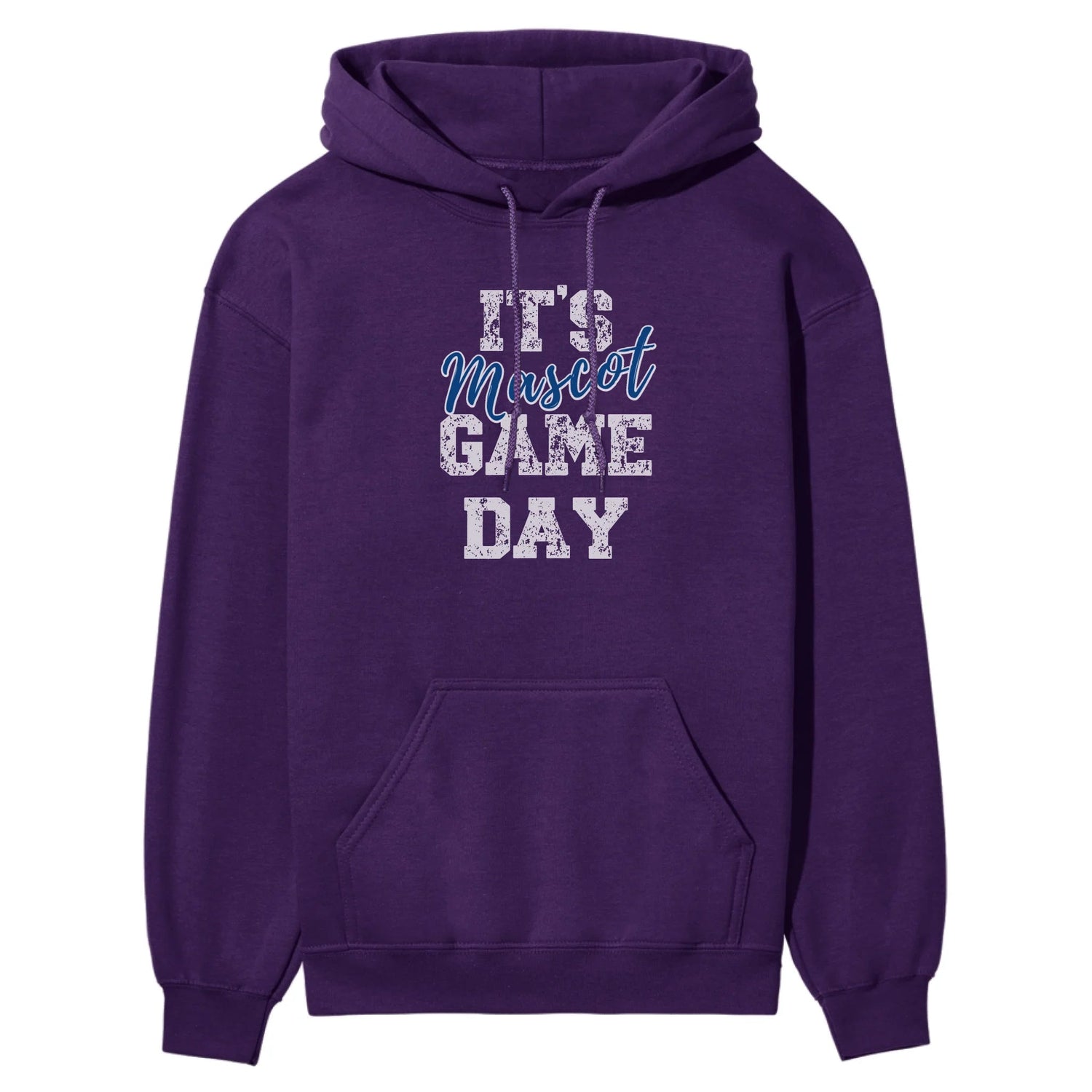 Custom It's Game Day on a Hoodie With Mascot on a Hoodie