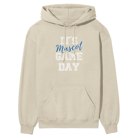 Custom It's Game Day on a Hoodie With Mascot on a Hoodie