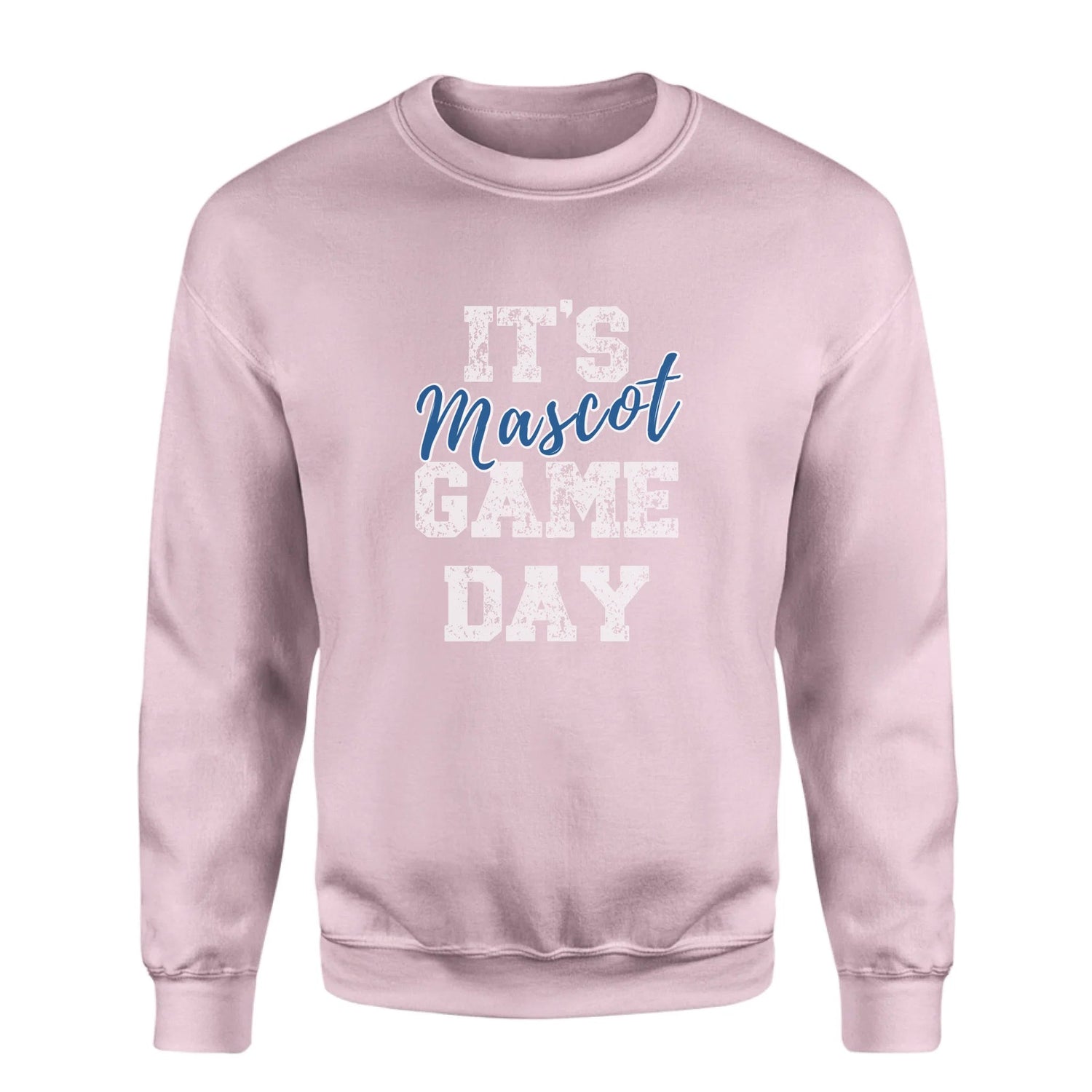 Custom It's Game Day on a Sweatshirt With Mascot on a Sweatshirt