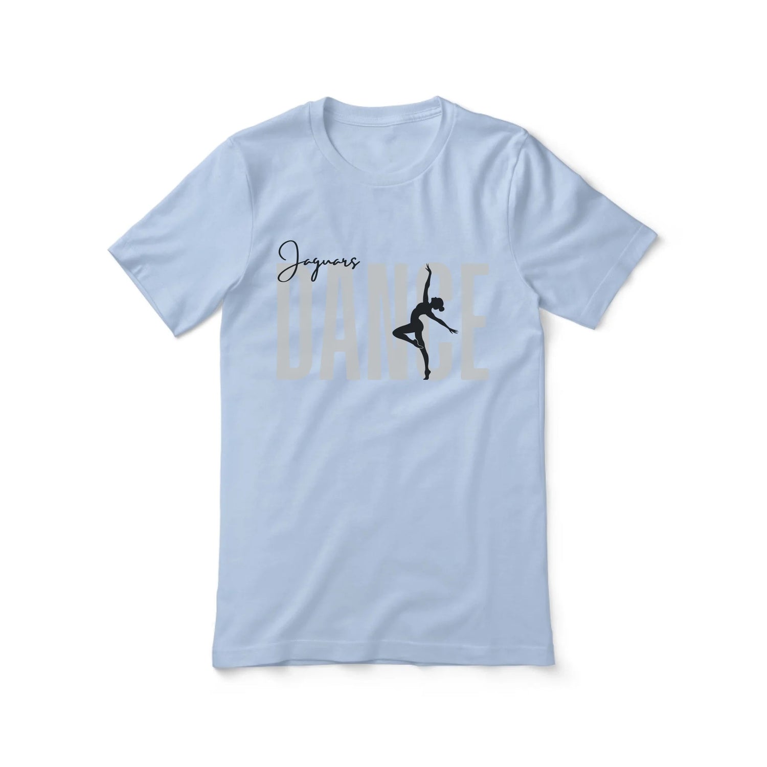 Personalized Dance Shirt With Modern Bold Design on a Unisex T-Shirt