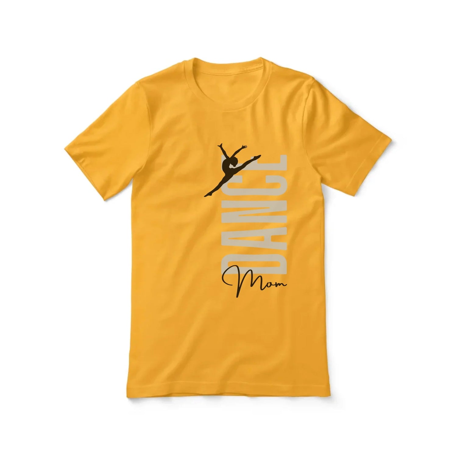 Personalized Dance Mom Shirt With Mascot, Icon, and Dancer Name on a Unisex T-Shirt