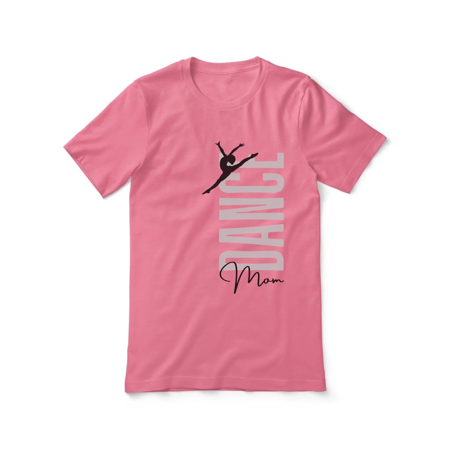 Personalized Dance Mom Shirt With Mascot, Icon, and Dancer Name on a Unisex T-Shirt