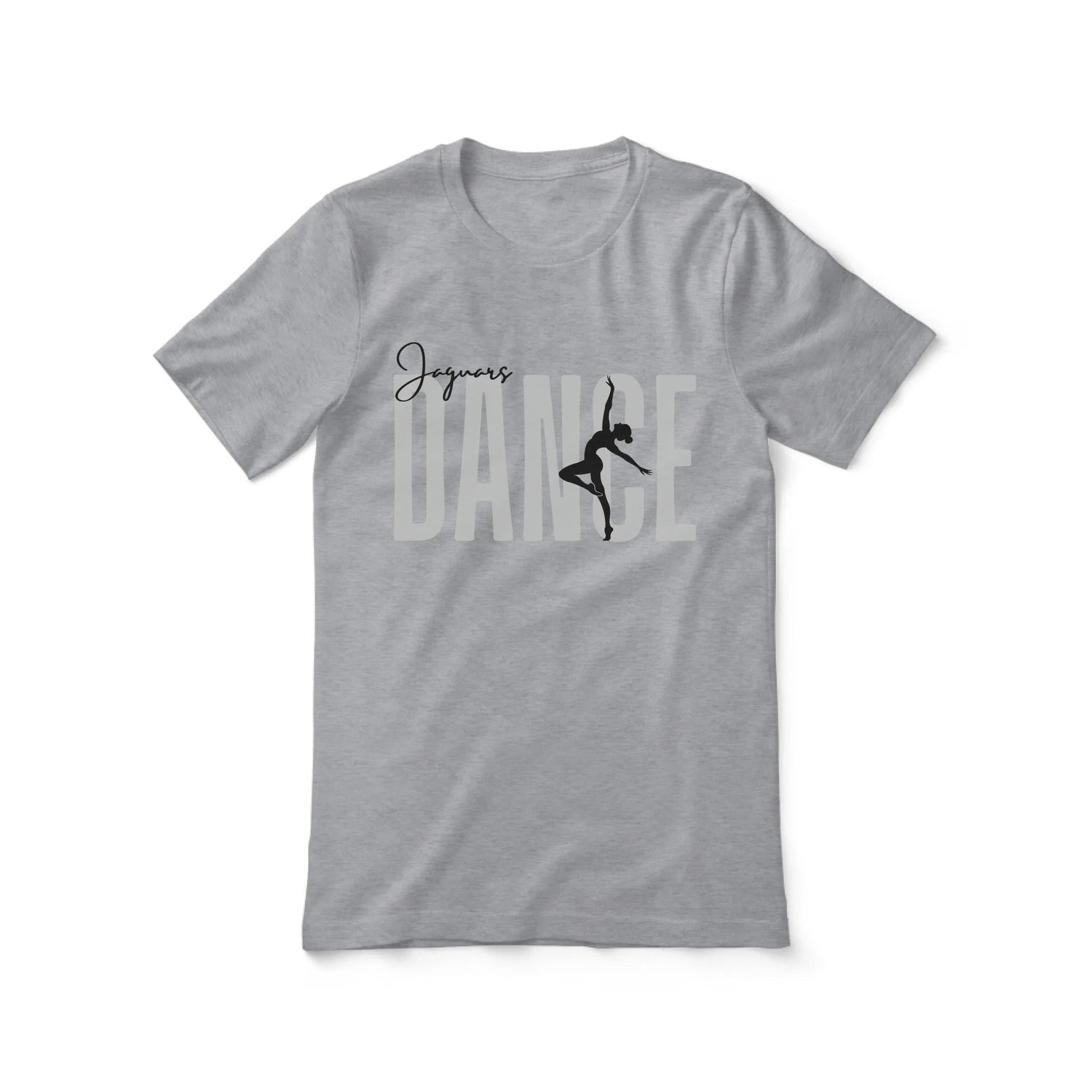 Personalized Dance Shirt With Modern Bold Design on a Unisex T-Shirt