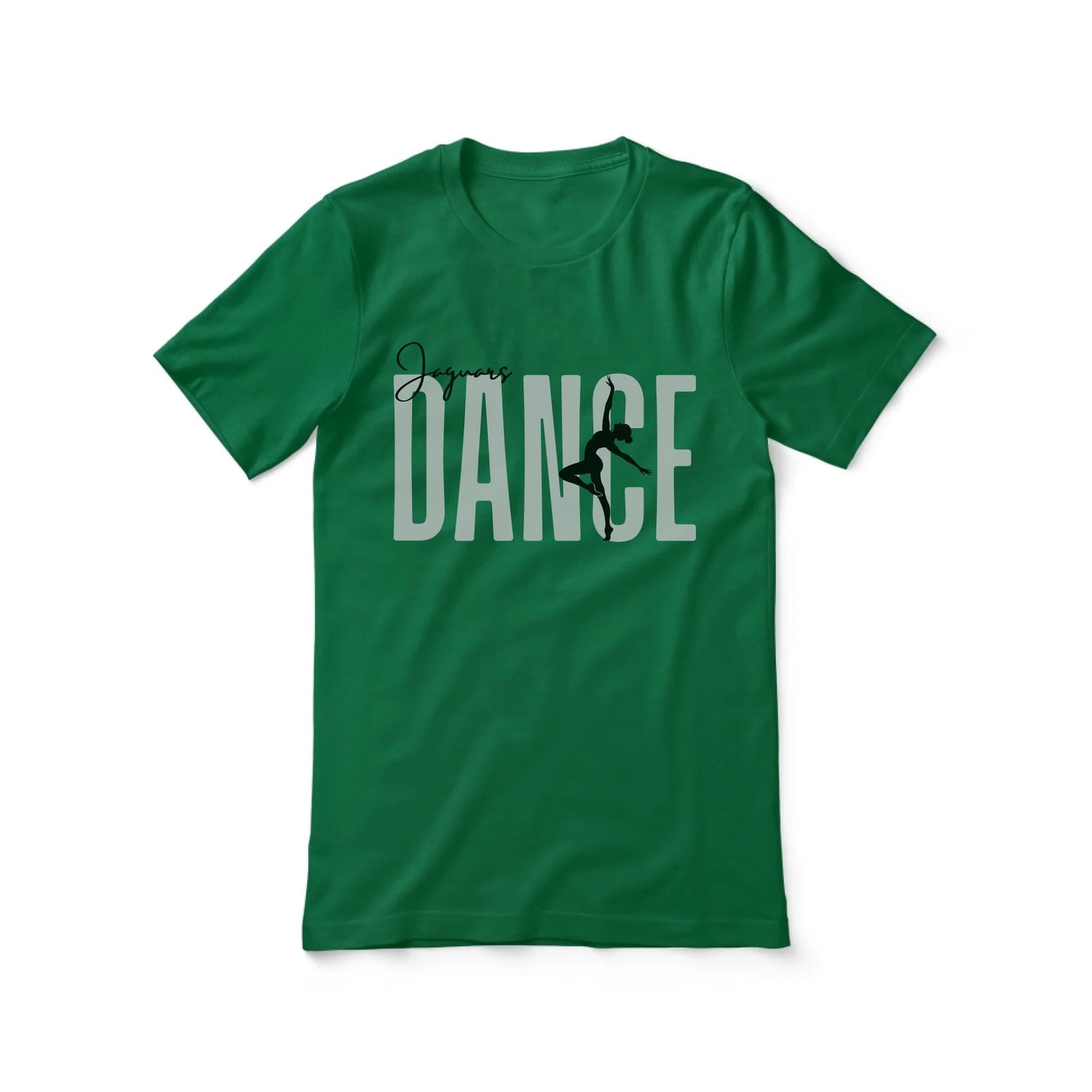 Personalized Dance Shirt With Modern Bold Design on a Unisex T-Shirt