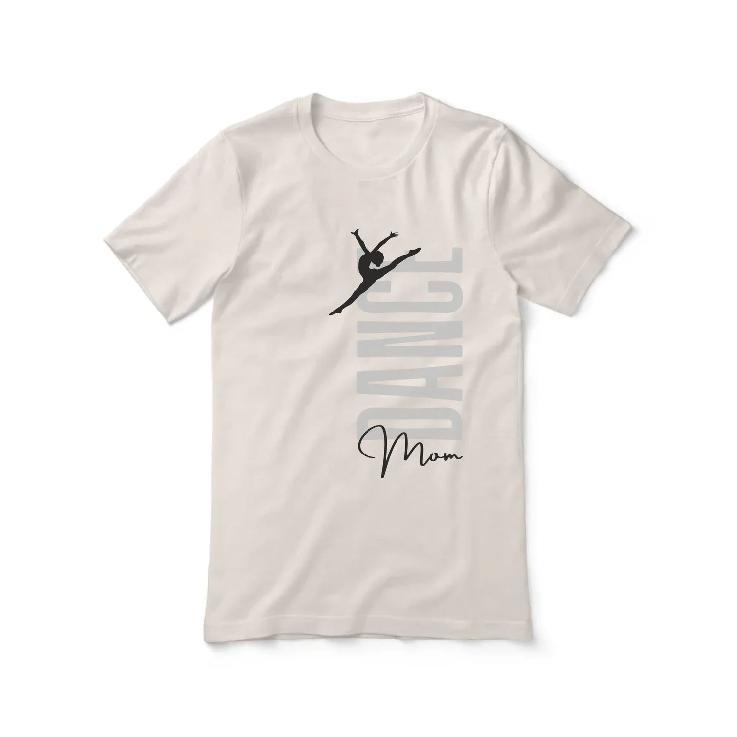 Personalized Dance Mom Shirt With Mascot, Icon, and Dancer Name on a Unisex T-Shirt