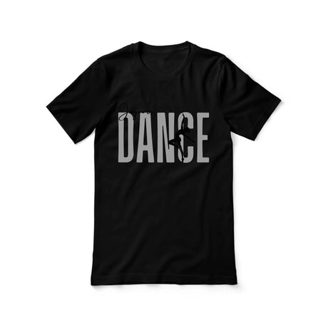 Personalized Dance Shirt With Modern Bold Design on a Unisex T-Shirt