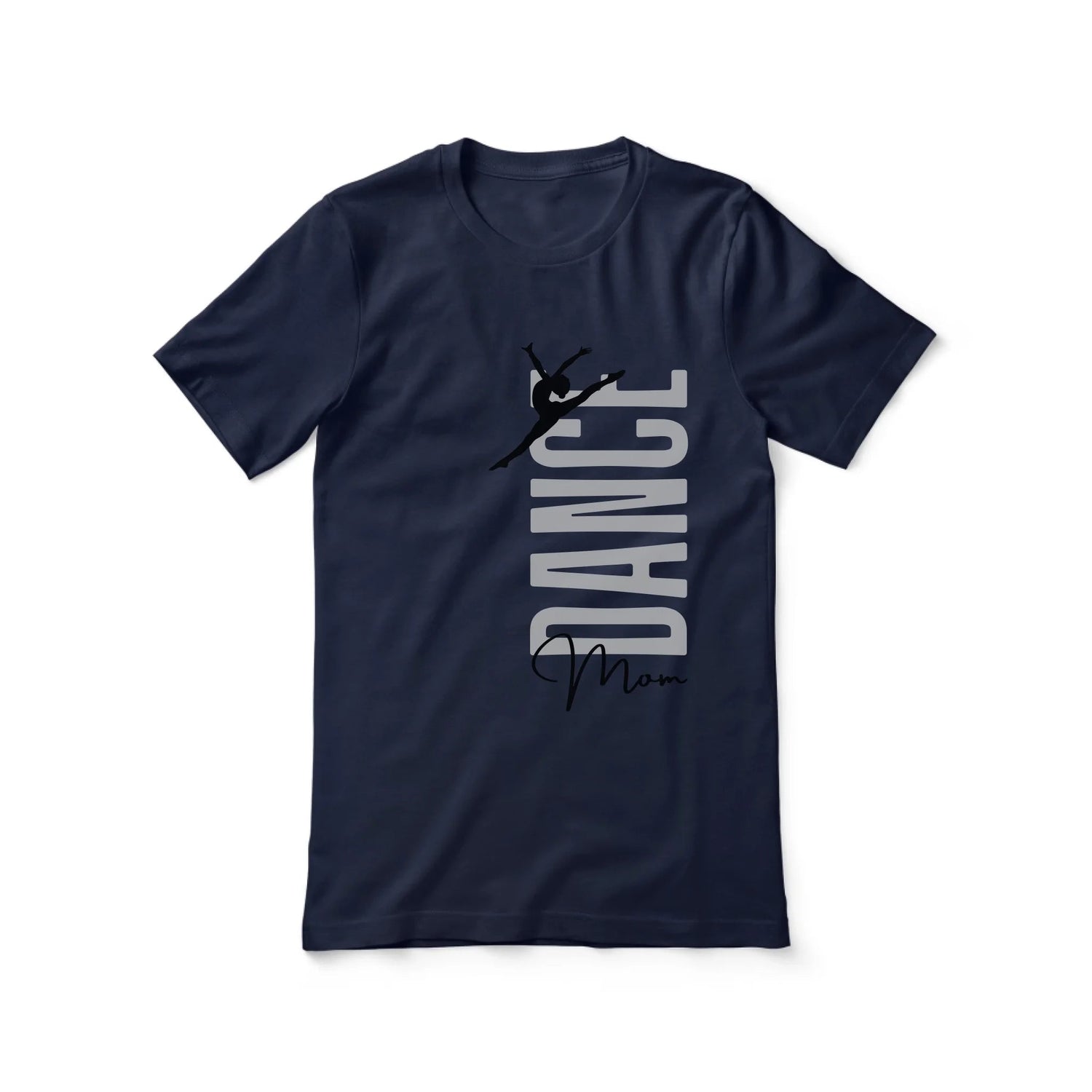 Personalized Dance Mom Shirt With Mascot, Icon, and Dancer Name on a Unisex T-Shirt