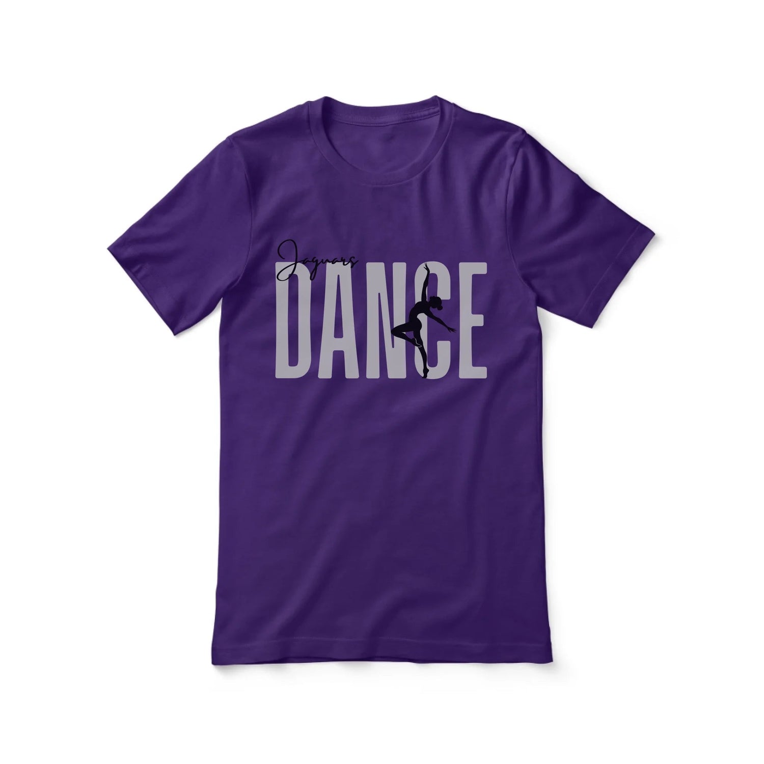 Personalized Dance Shirt With Modern Bold Design on a Unisex T-Shirt