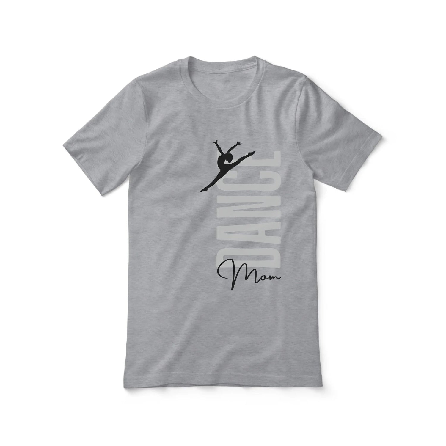Personalized Dance Mom Shirt With Mascot, Icon, and Dancer Name on a Unisex T-Shirt