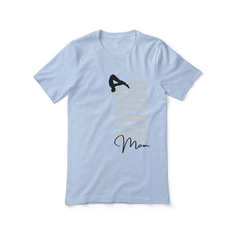 Personalized Diving Mom Shirt With Mascot, Icon, and Diver Name on a Unisex T-Shirt