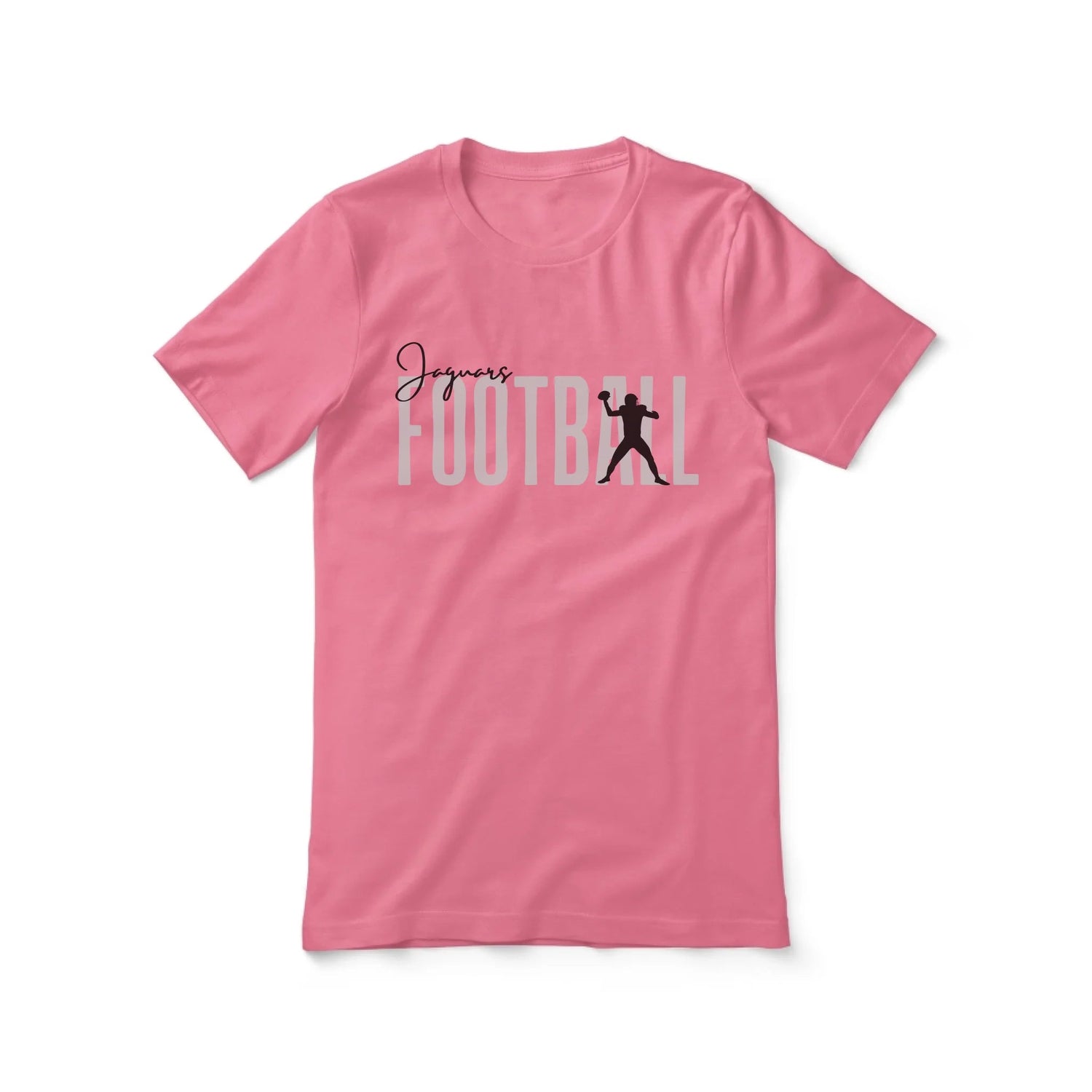 Personalized Football Shirt With Modern Bold Design on a Unisex T-Shirt