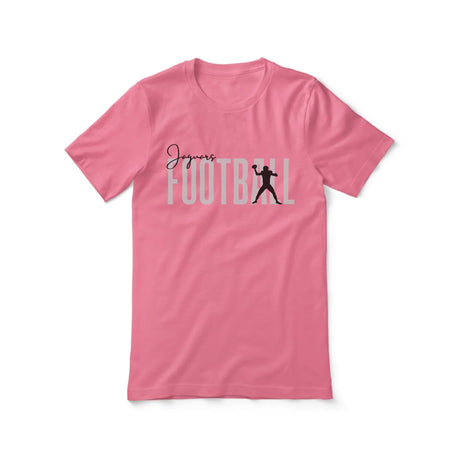 Personalized Football Shirt With Modern Bold Design on a Unisex T-Shirt