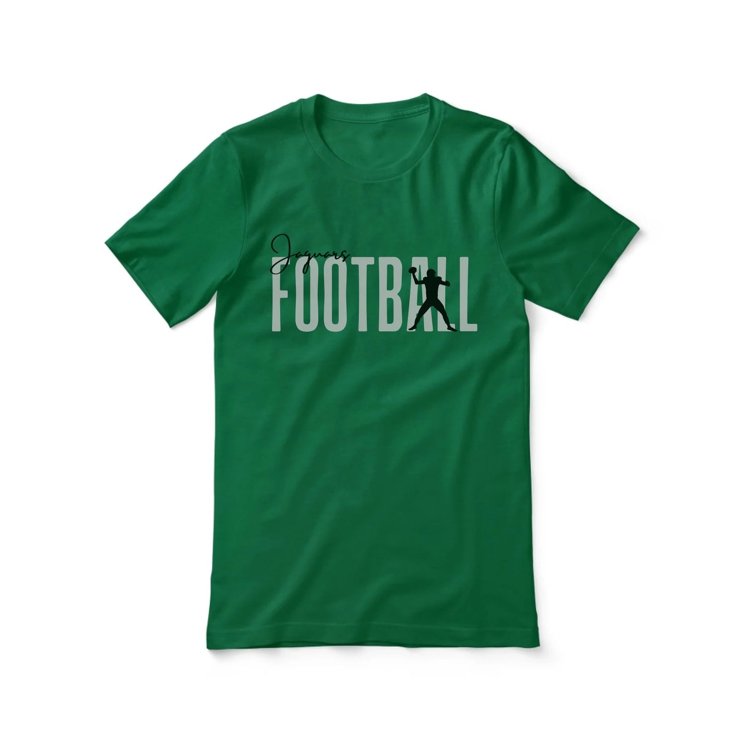 Personalized Football Shirt With Modern Bold Design on a Unisex T-Shirt