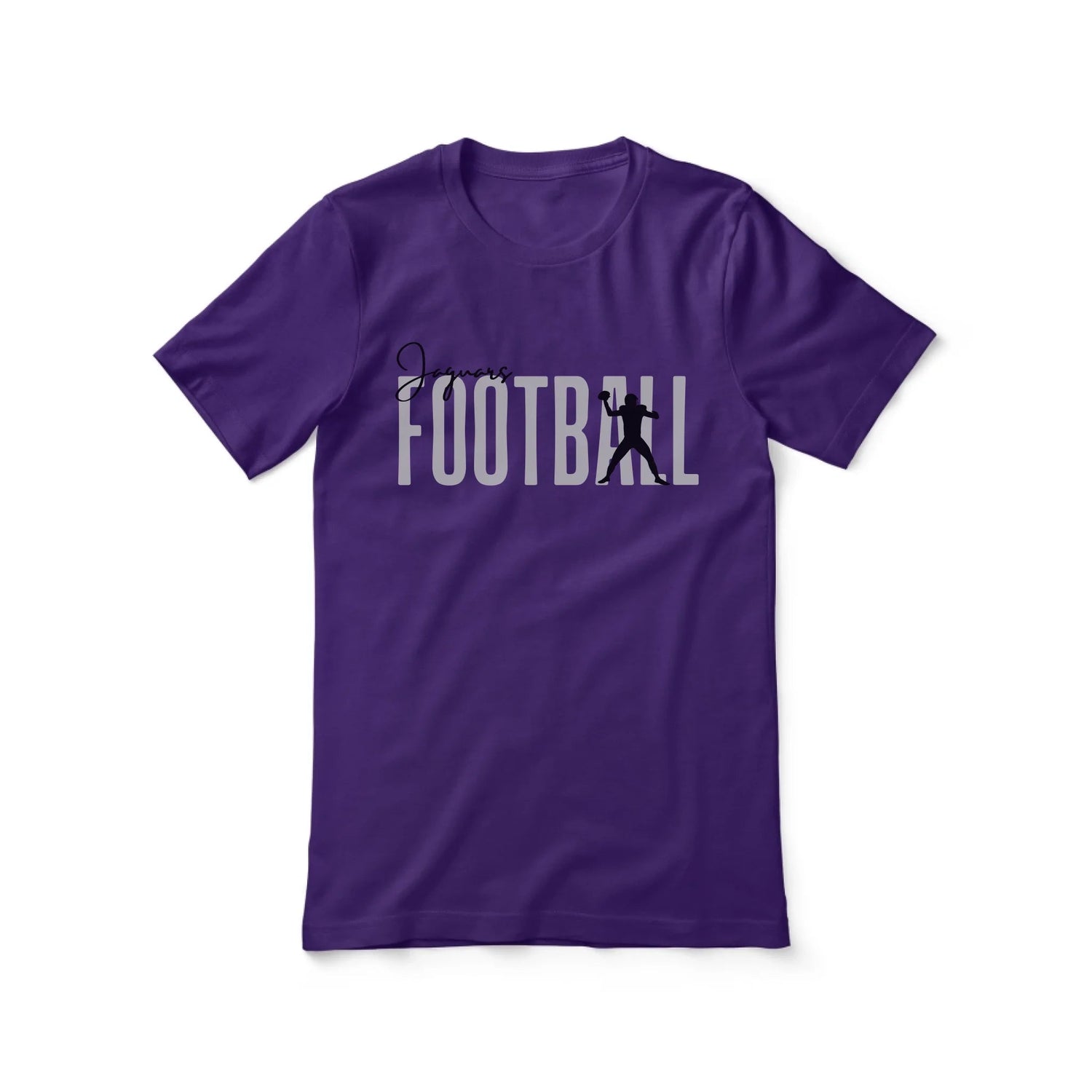 Personalized Football Shirt With Modern Bold Design on a Unisex T-Shirt