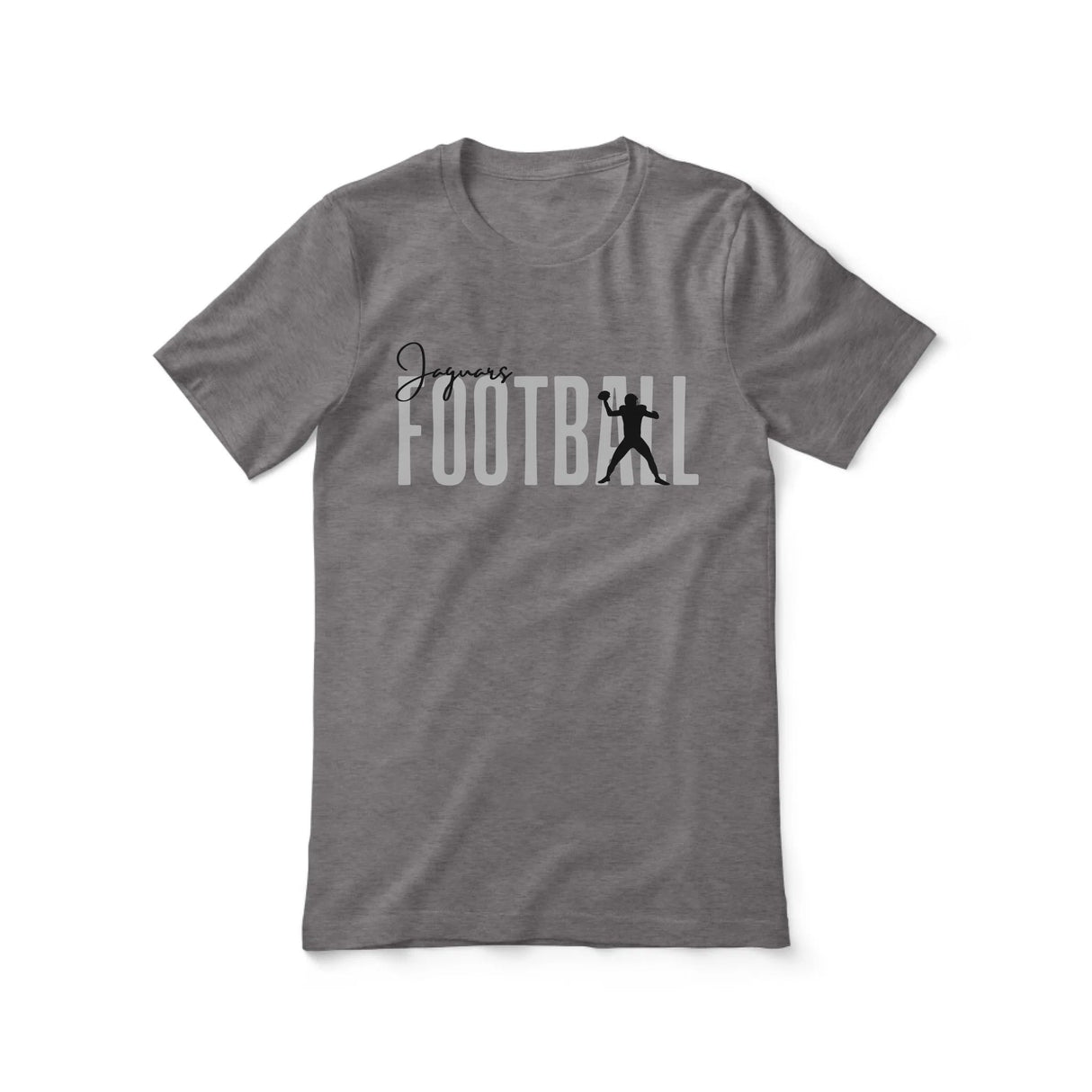 Personalized Football Shirt With Modern Bold Design on a Unisex T-Shirt