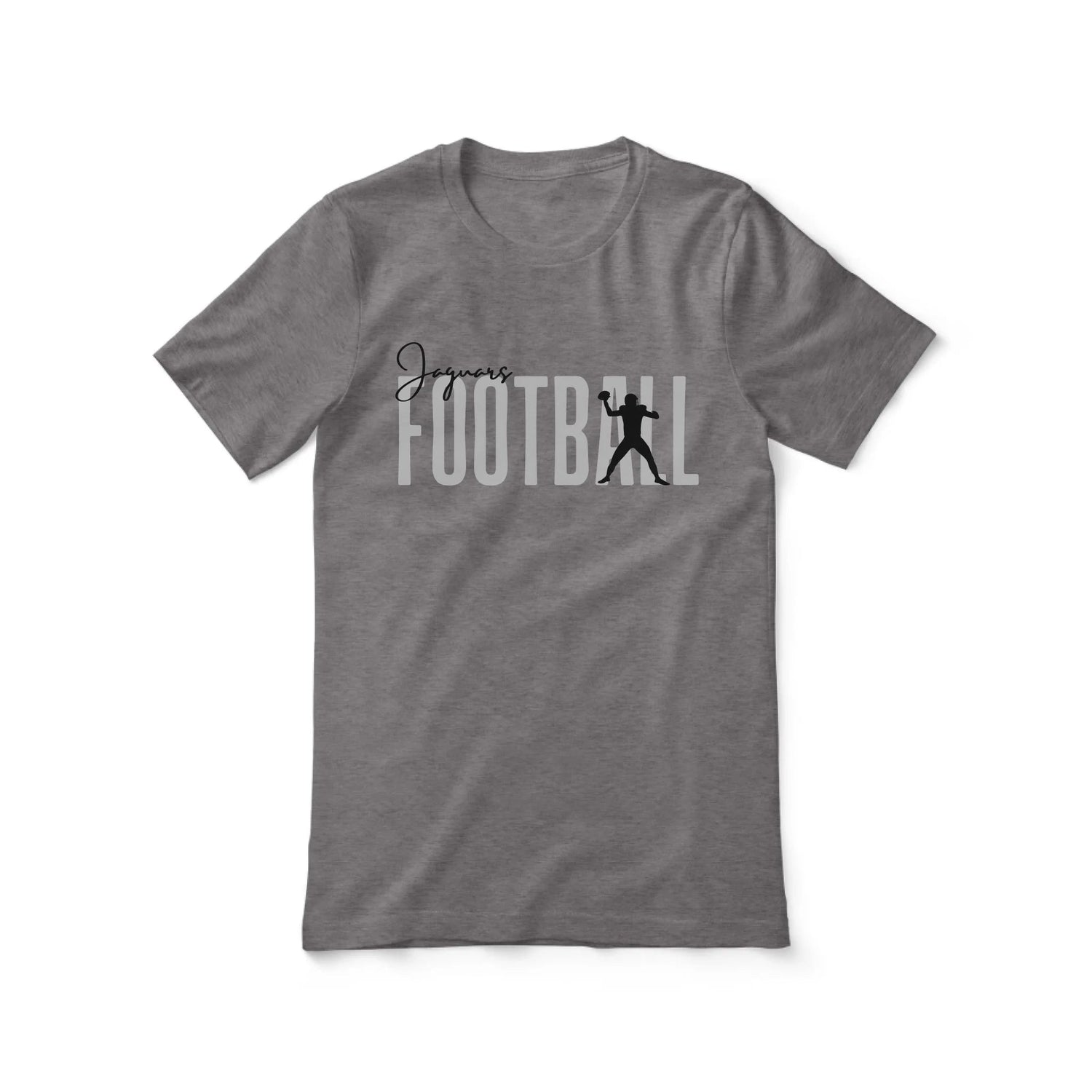 Personalized Football Shirt With Modern Bold Design on a Unisex T-Shirt