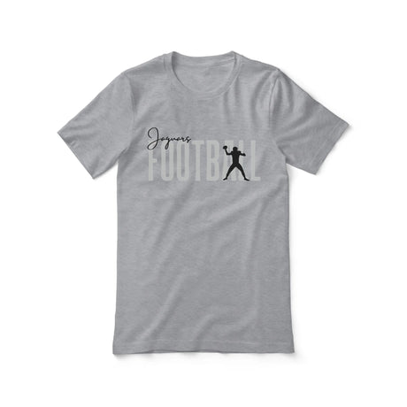 Personalized Football Shirt With Modern Bold Design on a Unisex T-Shirt