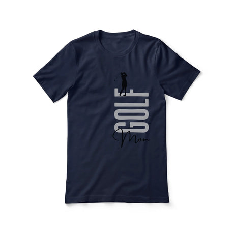 Personalized Golf Mom Shirt With Mascot, Icon, and Golfer Name on a Unisex T-Shirt