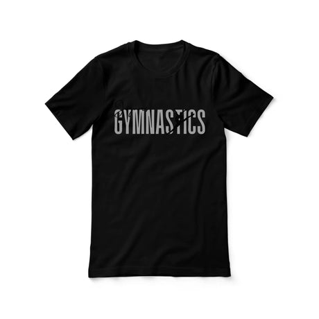 Personalized Gymnastics Shirt With Modern Bold Design on a Unisex T-Shirt