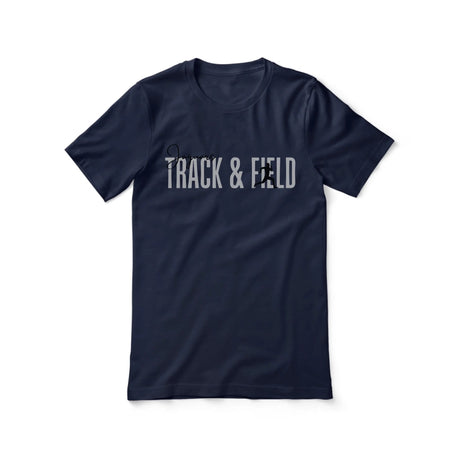 Personalized Hurdles Shirt With Modern Bold Design on a Unisex T-Shirt