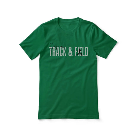 Personalized Hurdles Shirt With Modern Bold Design on a Unisex T-Shirt