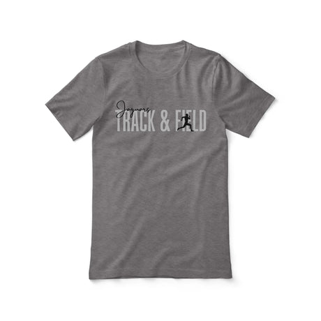 Personalized Hurdles Shirt With Modern Bold Design on a Unisex T-Shirt