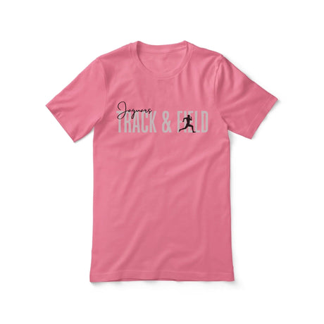 Personalized Hurdles Shirt With Modern Bold Design on a Unisex T-Shirt