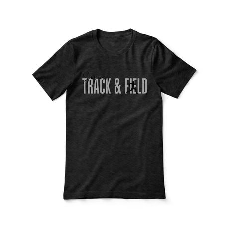 Personalized Hurdles Shirt With Modern Bold Design on a Unisex T-Shirt